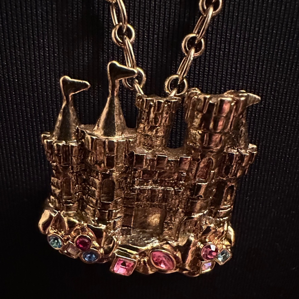 Vintage Disney Couture/ Kidada Ariel’s Sandcastle Necklace